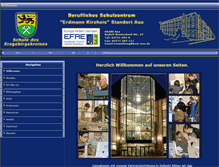 Tablet Screenshot of bsz-technik-aue.de